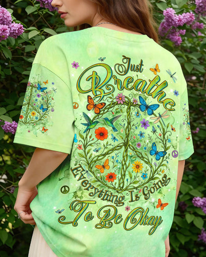 JUST BREATHE PEACE ALL OVER PRINT - TYLN1004263