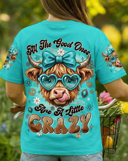 ALL THE GOOD ONES ARE A LITTLE CRAZY COW ALL OVER PRINT - TYLN1004261