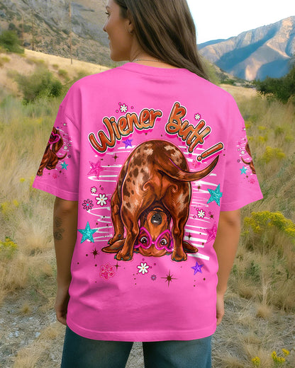 GUESS WHAT DACHSHUND DOG FUNNY ALL OVER PRINT - TLHG0705262