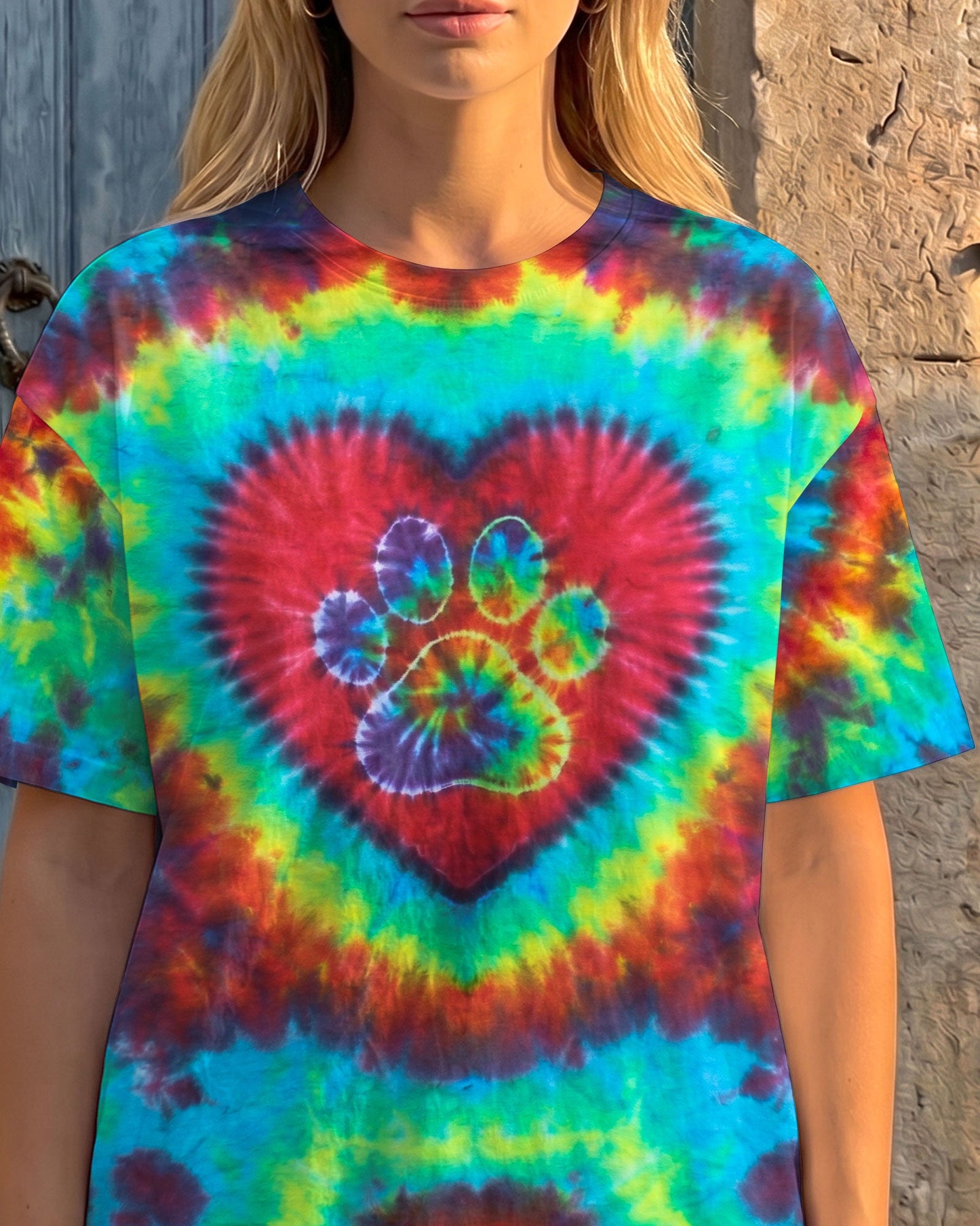 HIPPIE HARMONY COLORFUL ALL OVER PRINT - TY1205261