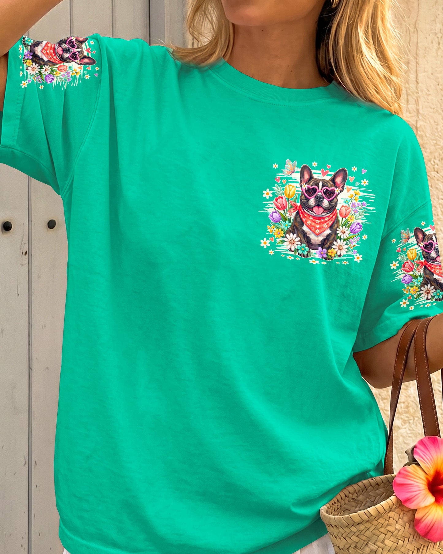 WHISPER WORDS OF WISDOM LET IT BE FRENCH BULLDOG ALL OVER PRINT - TY1105262