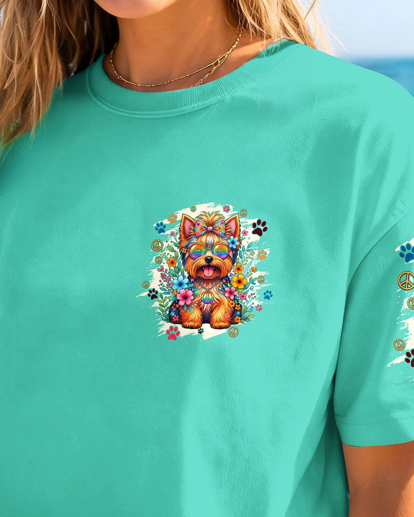 BE KIND YORKSHIRE TERRIER DOG ALL OVER PRINT - TYQY1405261