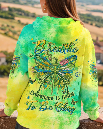 JUST BREATHE BUTTERFLY ALL OVER PRINT - TYLN0705261