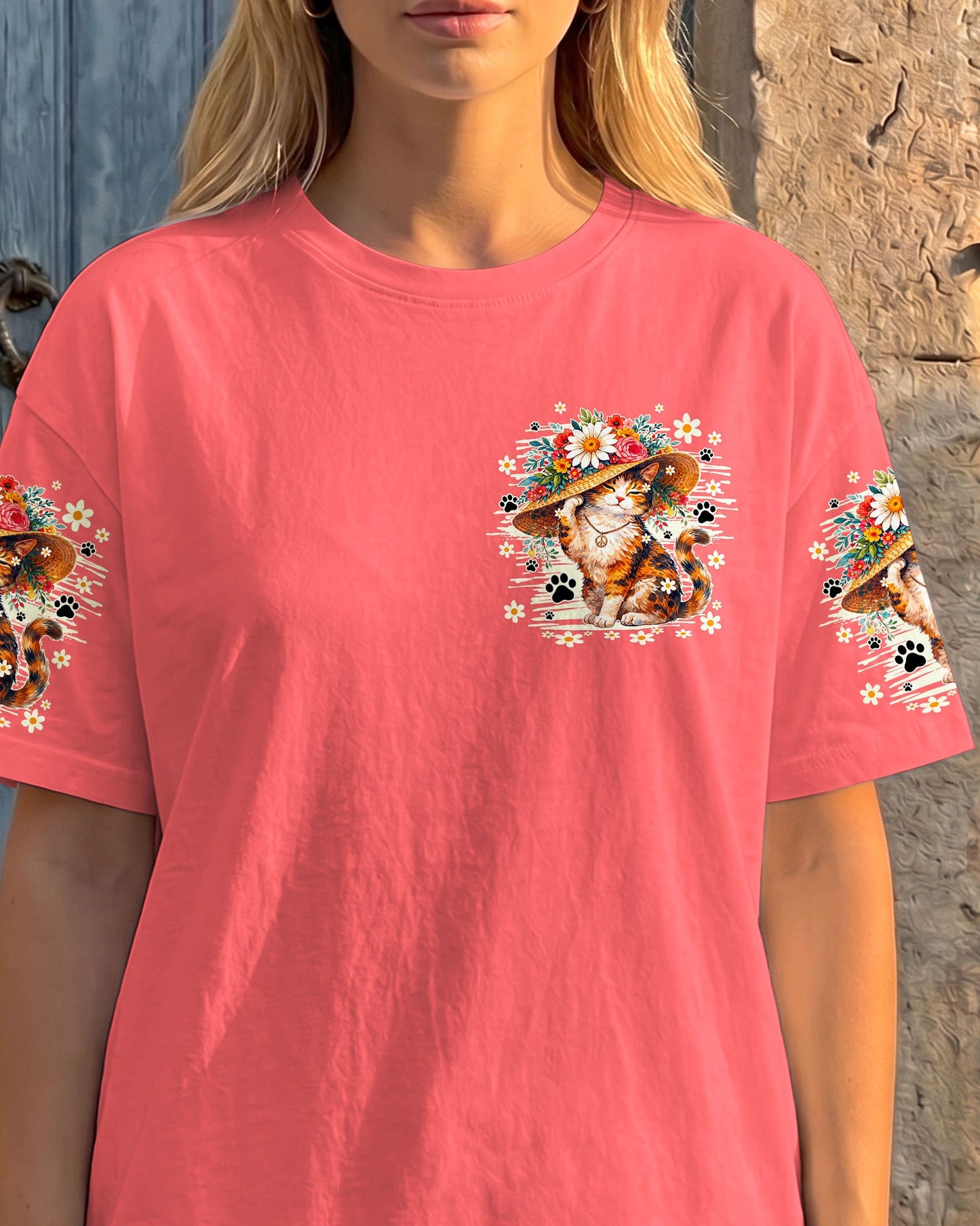 WHISPER WORDS OF WISDOM LET IT BE CAT ALL OVER PRINT - TY1105261