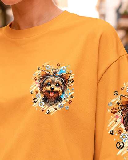 I'M NOT SHOUTING YORKSHIRE TERRIER DOG ALL OVER PRINT - TYQY1805262