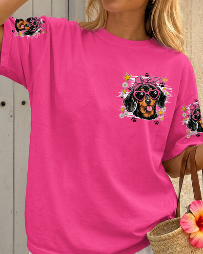 MORE WEENIES LESS MEANIES DOG ALL OVER PRINT - TY1805263