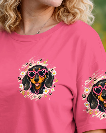 MORE WEENIES LESS MEANIES DOG ALL OVER PRINT - TYQY1905262