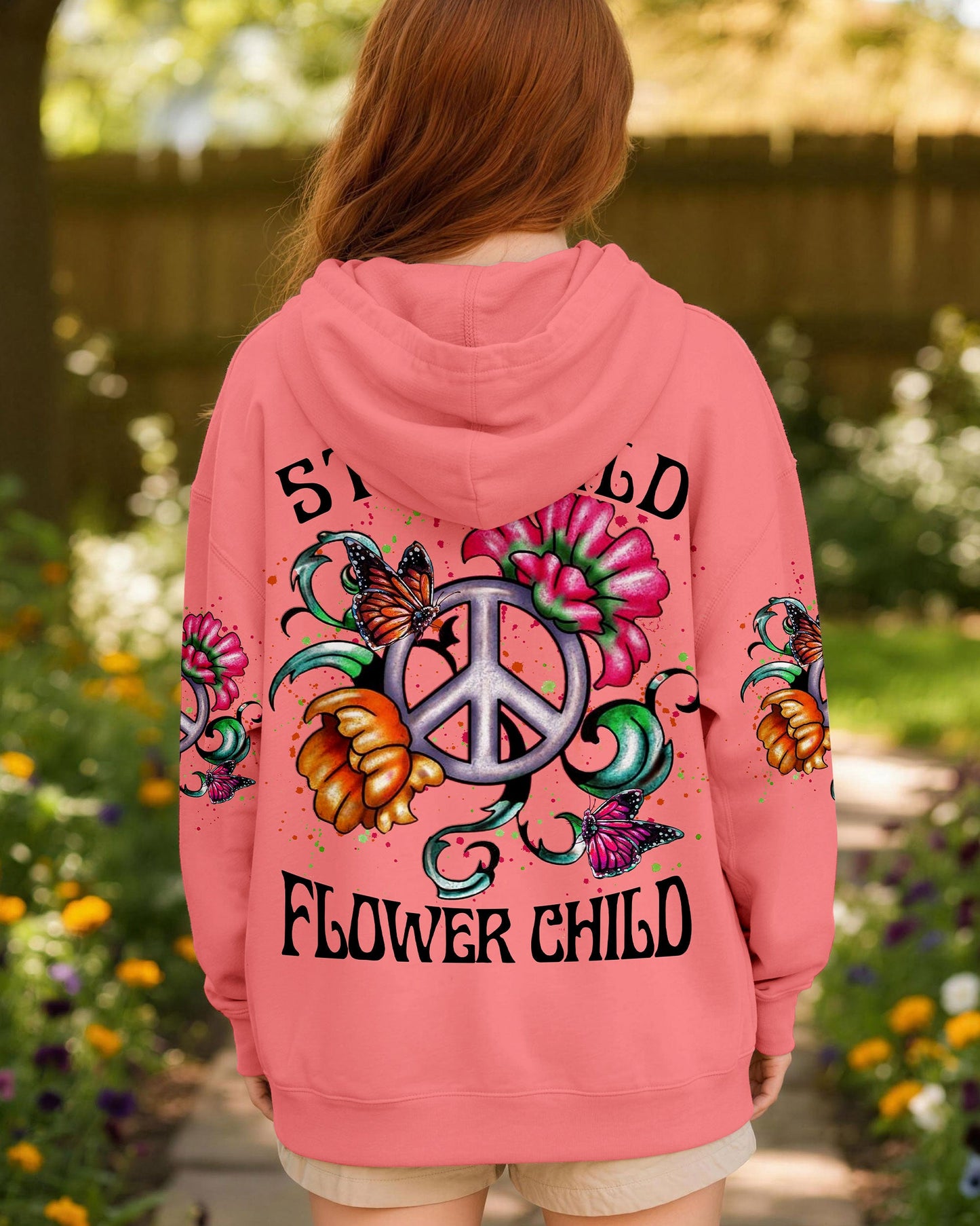 STAY WILD FLOWER CHILD KIDS ALL OVER PRINT - YHLN1812233