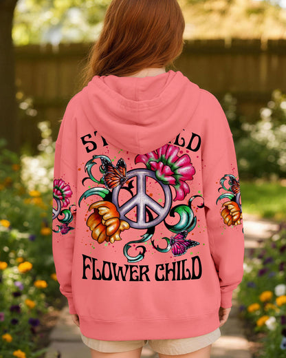 STAY WILD FLOWER CHILD KIDS ALL OVER PRINT - YHLN1812233
