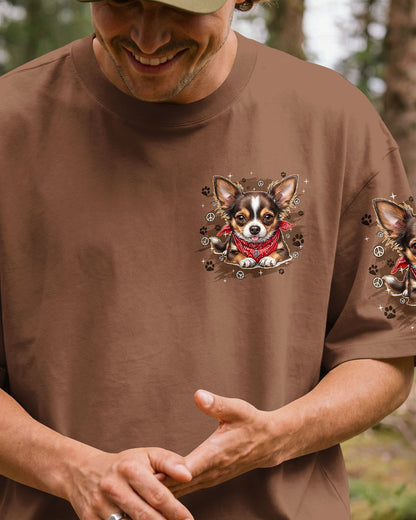 CHIHUAHUA DAD SMALL DOG BIG LOVE ALL OVER PRINT - TYQY2505262