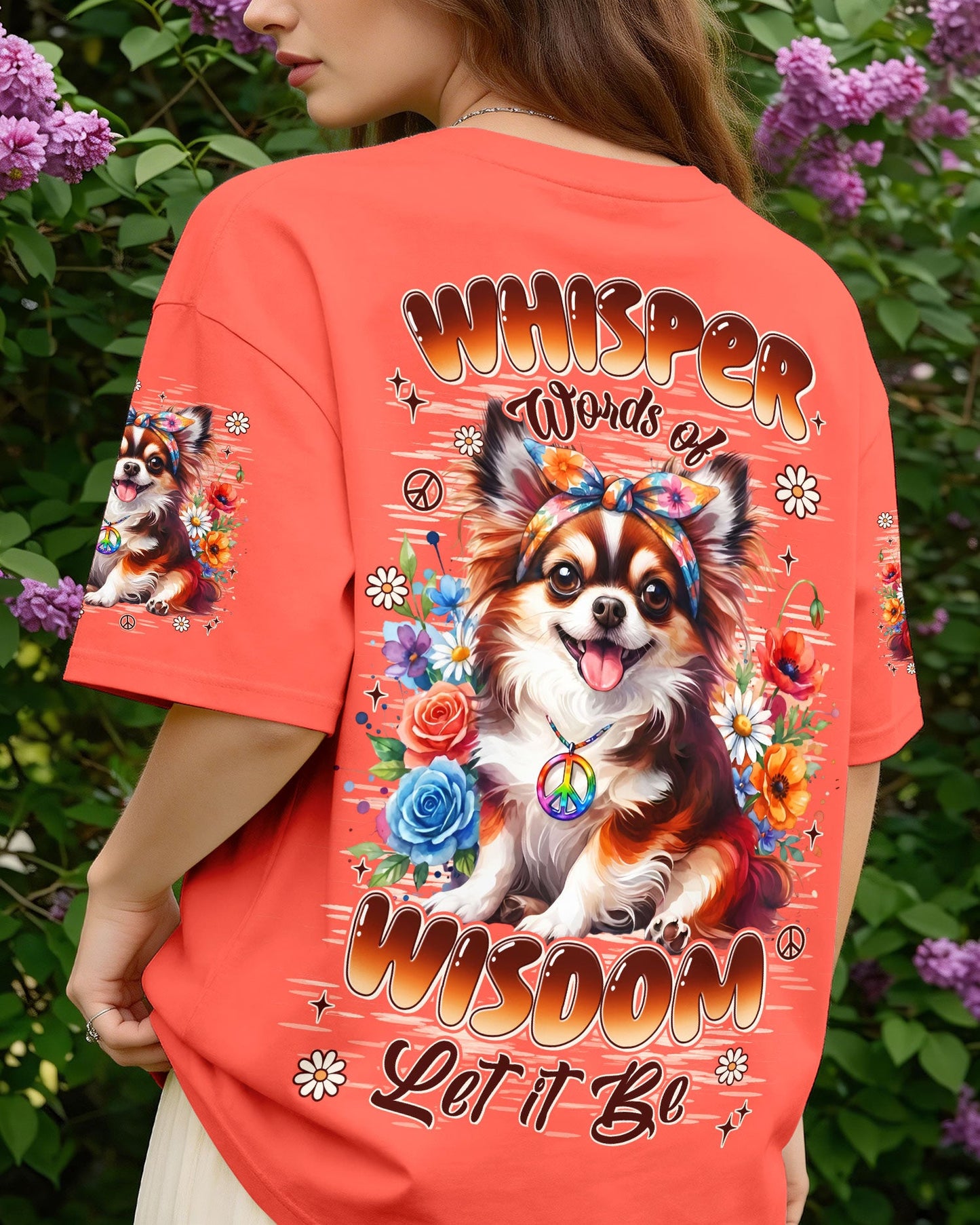 WHISPER WORDS OF WISDOM LET IT BE CHIHUAHUA DOG ALL OVER PRINT - TYLN2205261