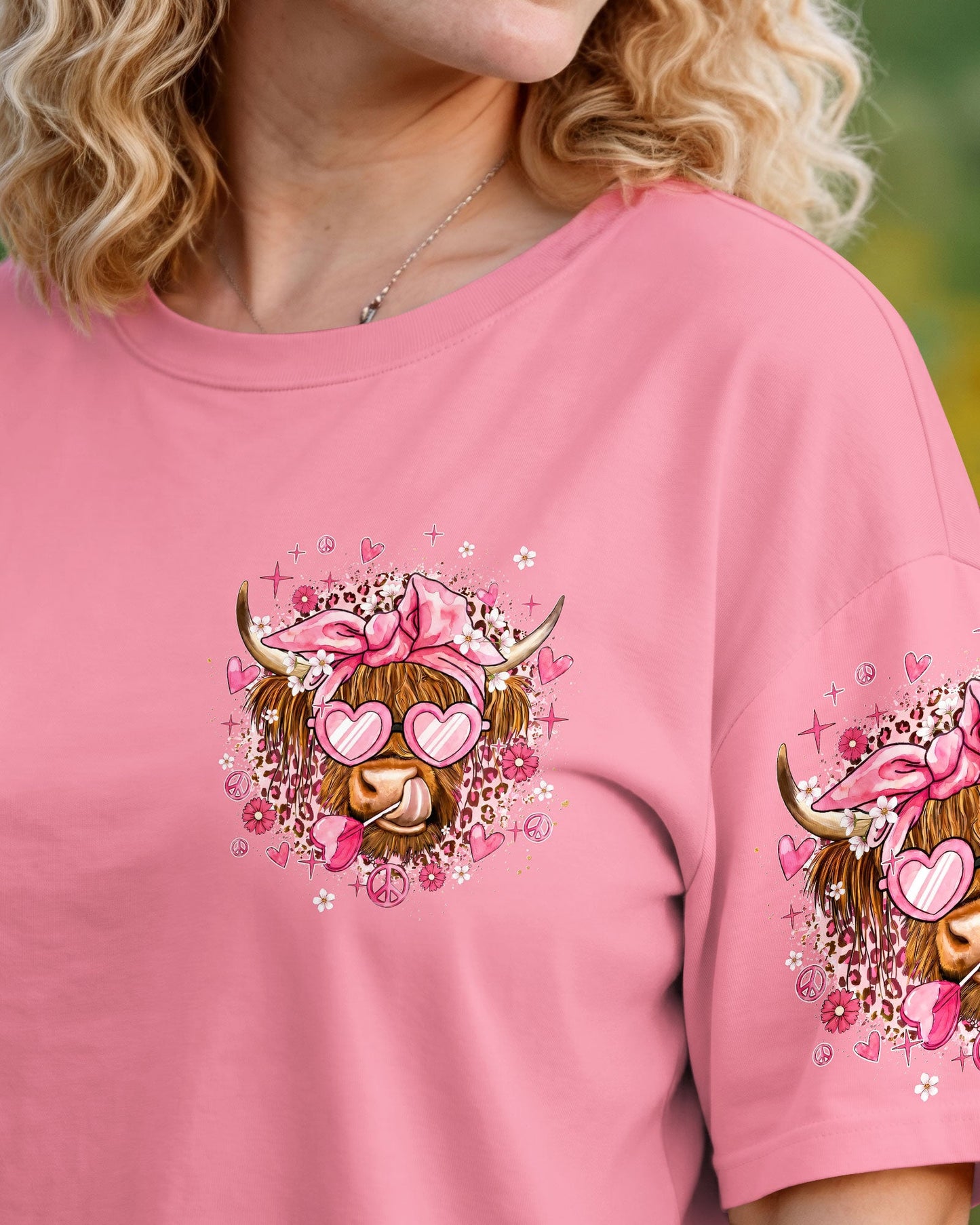 NOT IN THE MOOOOD COW ALL OVER PRINT - TYQY1006263