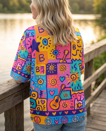 JUST A GIRL WHO LOVES DOGS ALL OVER PRINT - KMTM2004261
