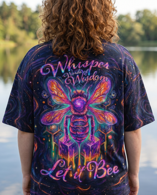 WHISPER WORDS OF WISDOM LET IT BE BEE GALAXY ALL OVER PRINT - KMTM1505261