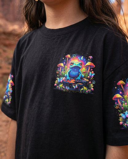 BE YOU THE WORLD WILL ADJUST FROG KIDS ALL OVER PRINT - TLNZ1612232