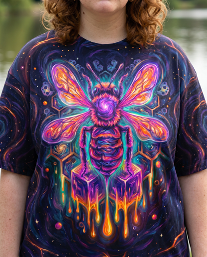 WHISPER WORDS OF WISDOM LET IT BE BEE GALAXY ALL OVER PRINT - KMTM1505261