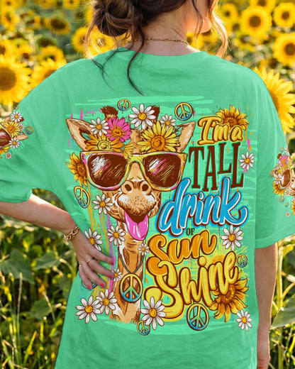 DRINK OF SUNSHINE GIRAFFE ALL OVER PRINT - TY2105262