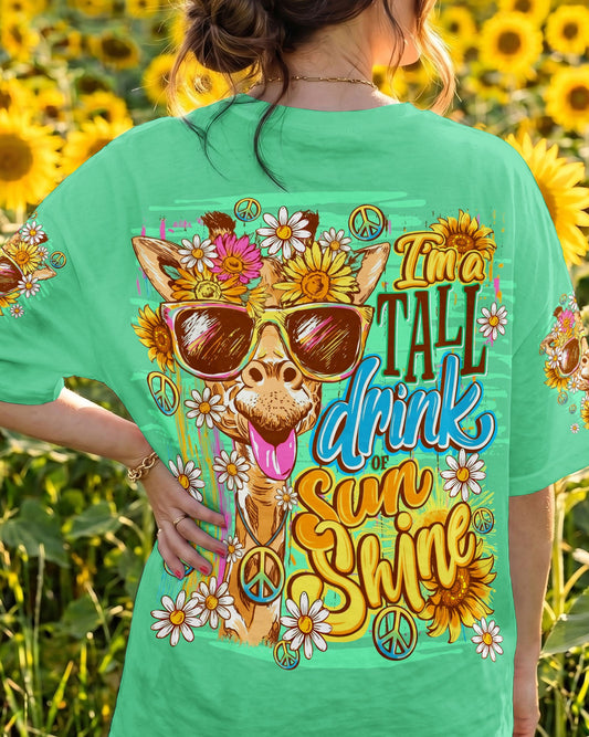 DRINK OF SUNSHINE GIRAFFE ALL OVER PRINT - TY2105262