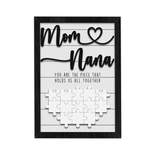 Load image into Gallery viewer, Mother&#39;s Day Custom Puzzle Sign for Grandmother
