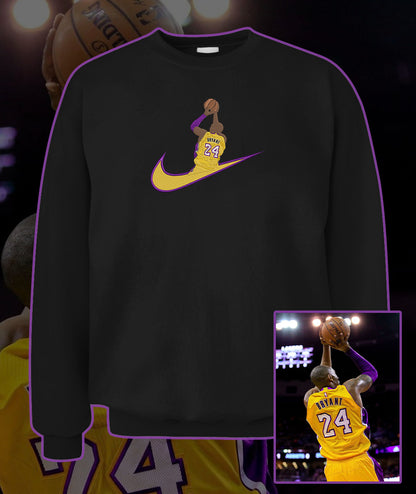 Personalized Embroidered Basketball Player Hoodie Sweatshirt T-Shirt