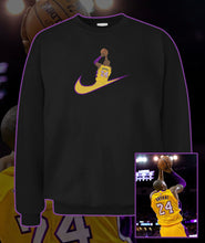 Load image into Gallery viewer, Personalized Embroidered Basketball Player Hoodie Sweatshirt T-Shirt
