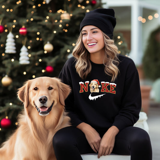 Personalized Pet Dog Christmas Printed Graphic Apparel