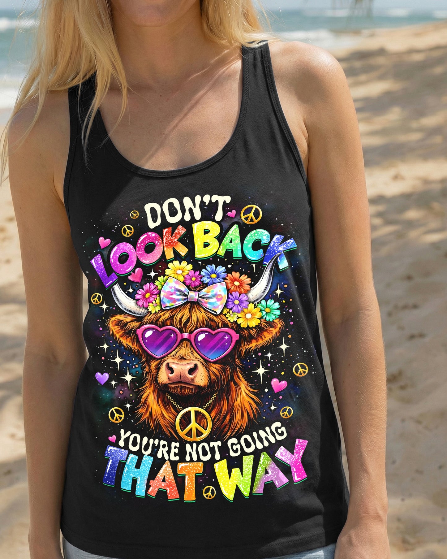 DON'T LOOK BACK COW ALL OVER PRINT - TYQY1505261