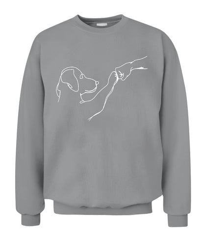 Dog High Five Graphic Apparel