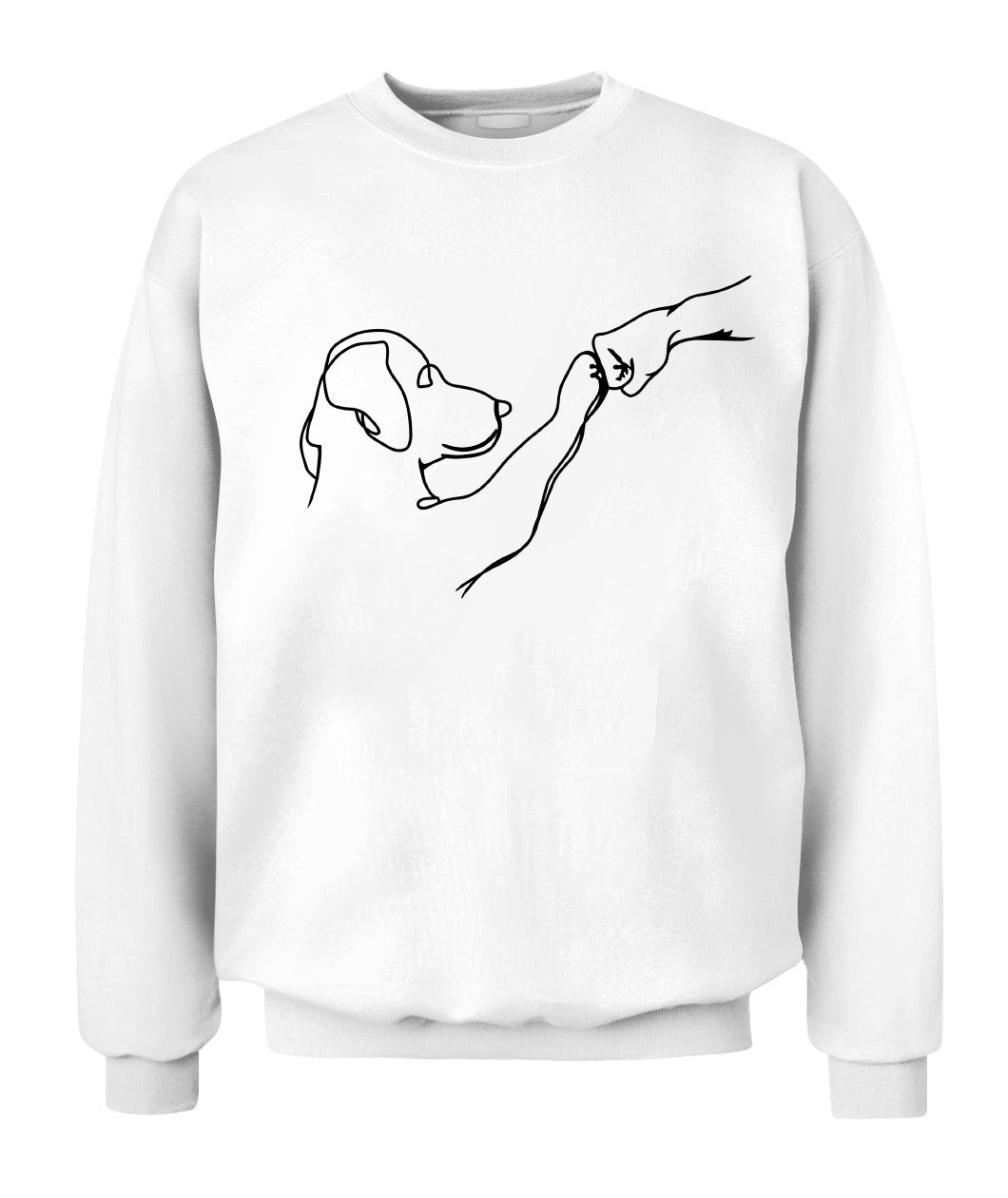 Dog High Five Graphic Apparel