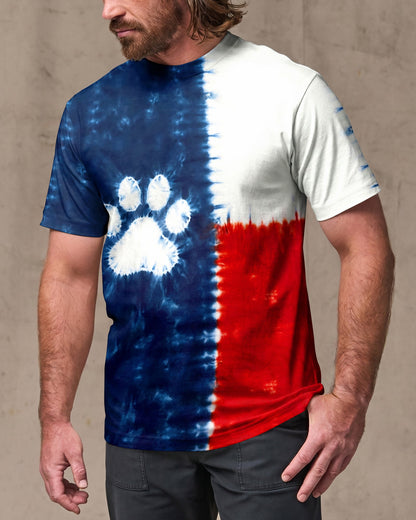 PAW PRINT TEXAS PATTERN ALL OVER PRINT   - TLTW1206263