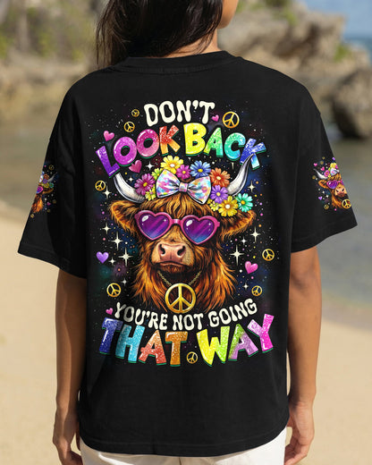 DON'T LOOK BACK COW ALL OVER PRINT - TYQY1505261