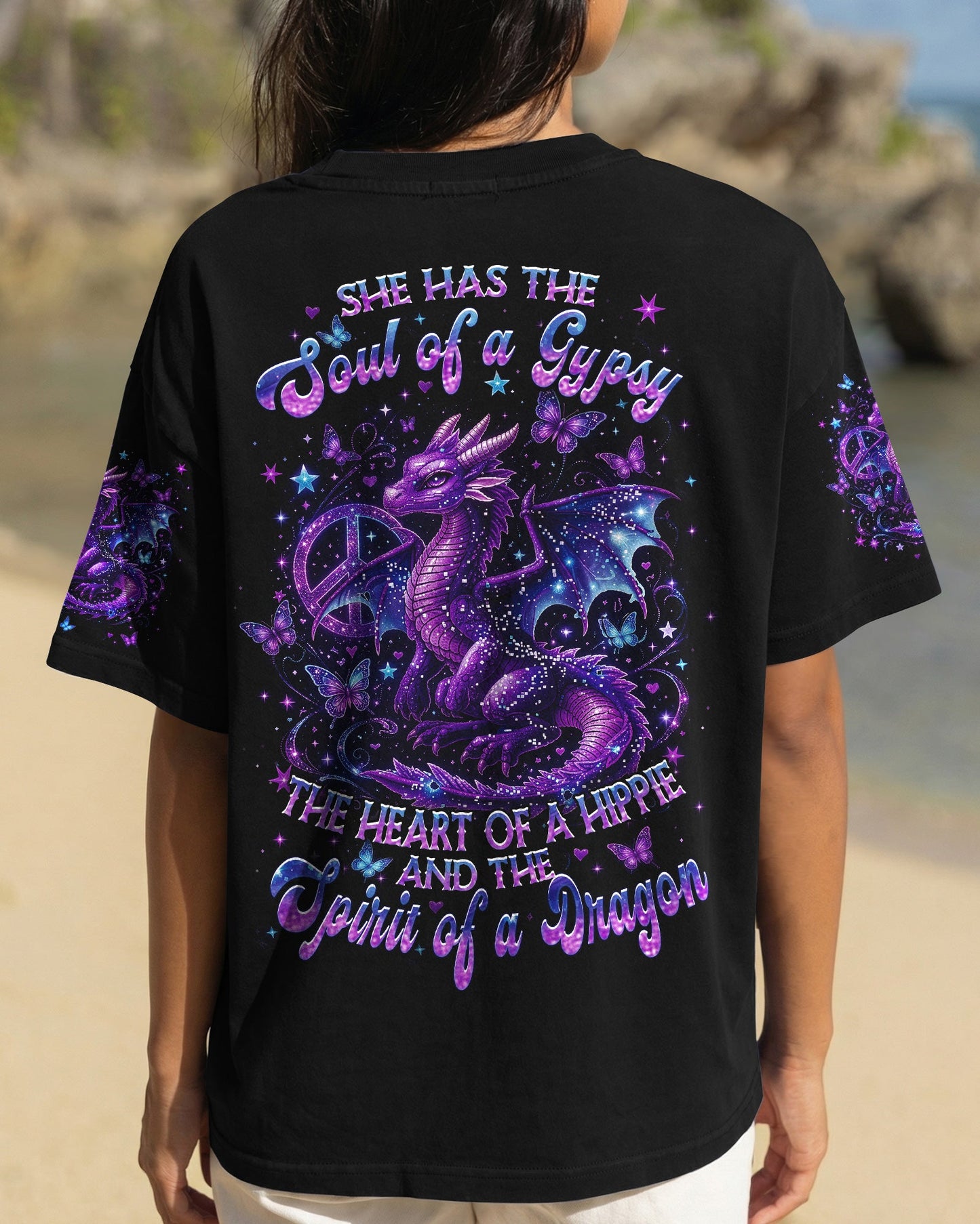 SPIRIT OF A DRAGON  ALL OVER PRINT - TLHN1404263