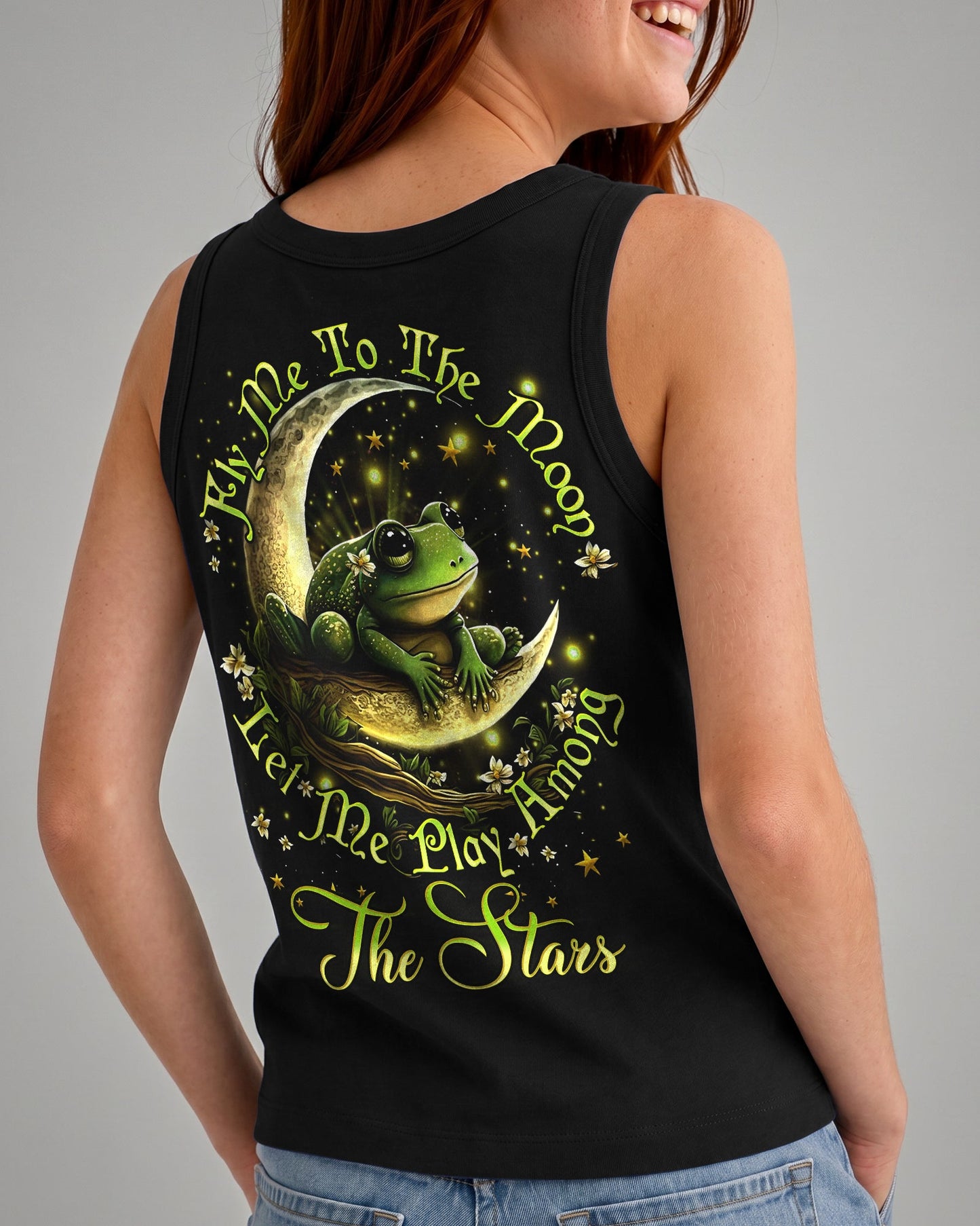 FLY ME TO THE MOON FROG KIDS ALL OVER PRINT - YHDU1812233