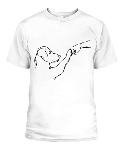 Dog High Five Graphic Apparel