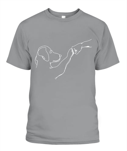 Dog High Five Graphic Apparel