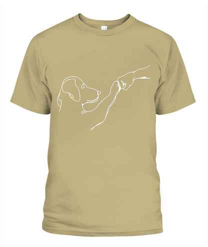 Dog High Five Graphic Apparel
