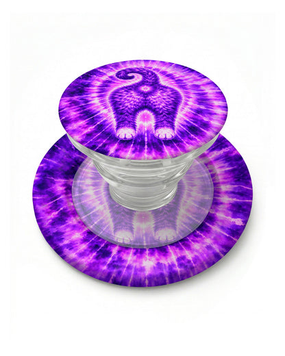 CAT PURPLE SWIRL MAGSAFE PHONE GRIP - TLHN1504263