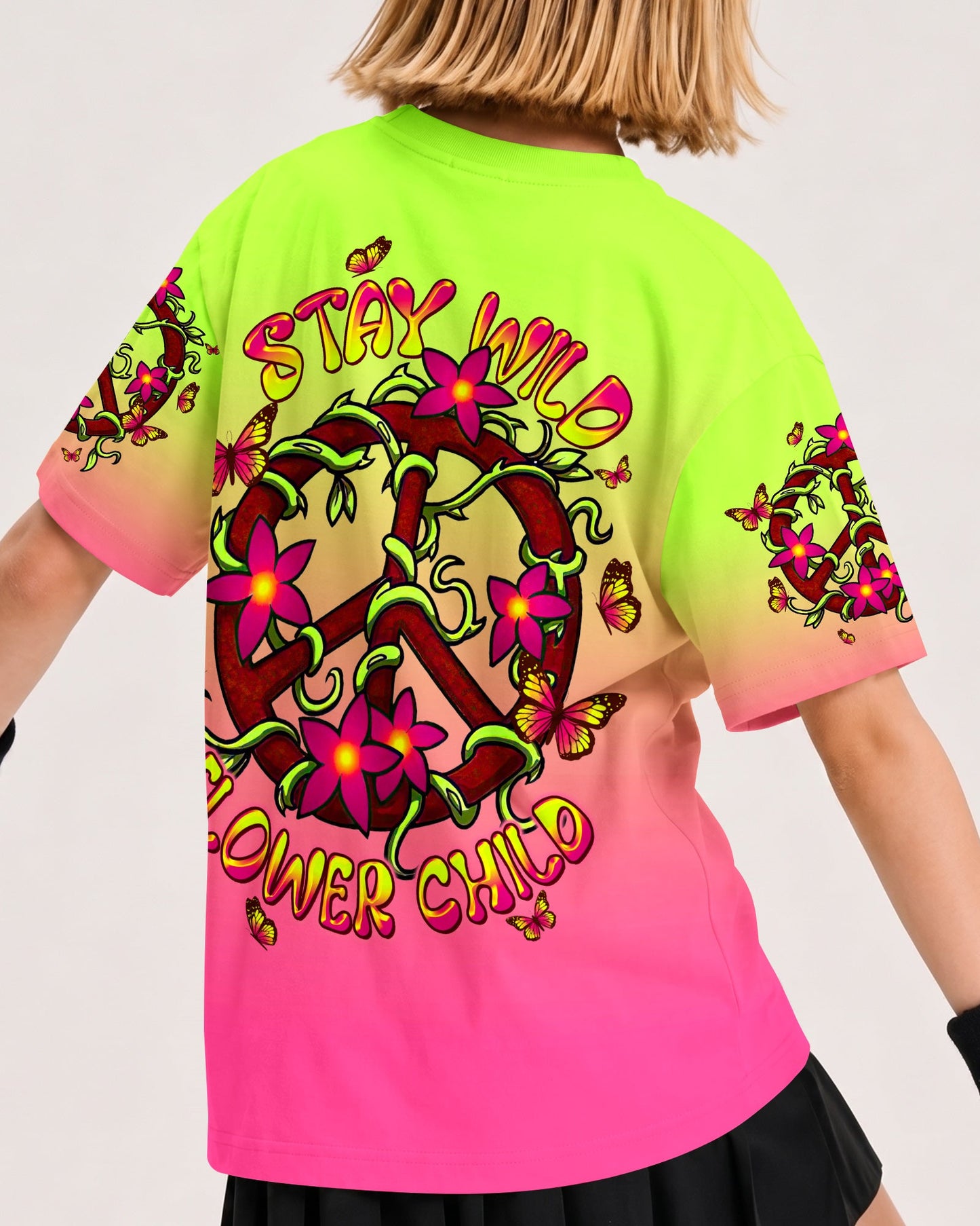 STAY WILD FLOWER CHILD KIDS ALL OVER PRINT - TLTW1812234