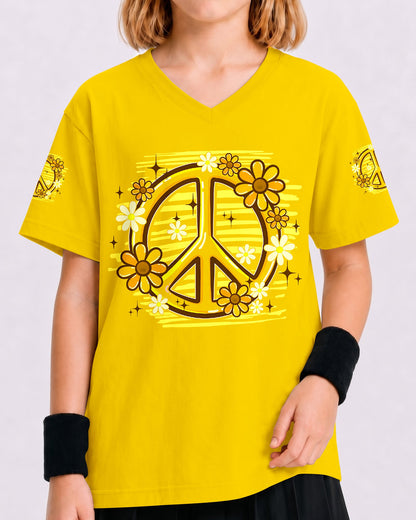 I'M NOT SHORT DUCK HIPPIE KIDS ALL OVER PRINT - TYPQ1206262