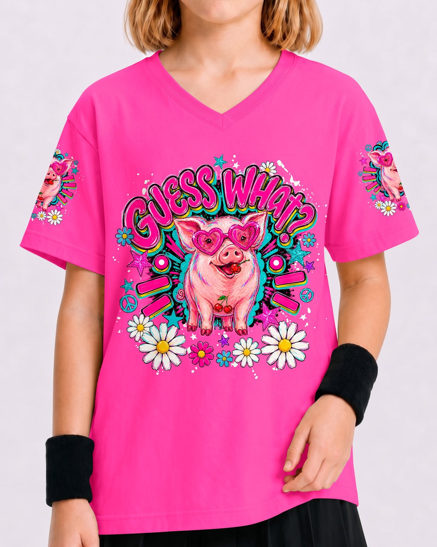 GUESS WHAT PIG KIDS ALL OVER PRINT - TLNO2205261