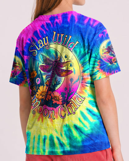 STAY WILD MOON CHILD DRAGONFLY TIE DYE KIDS ALL OVER PRINT - TLNO1812235