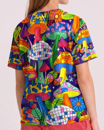 GROOVY MUSHROOM DISCO PARTY ALL OVER PRINT - RITD0906262