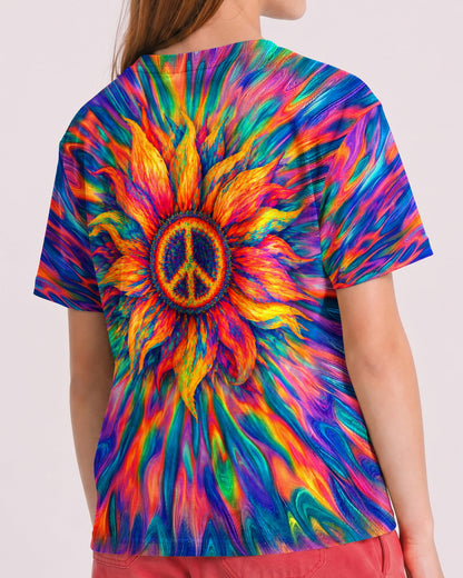 SUNFLOWER PEACE BURST KIDS SHIRT  - TLTW2906266