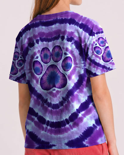 PAW PRINT PURPLE KIDS ALL OVER PRINT - TYQY1106263