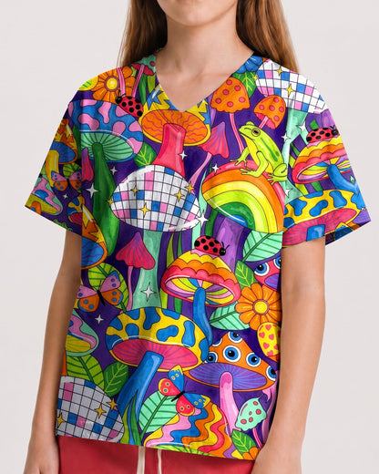 GROOVY MUSHROOM DISCO PARTY ALL OVER PRINT - RITD0906262