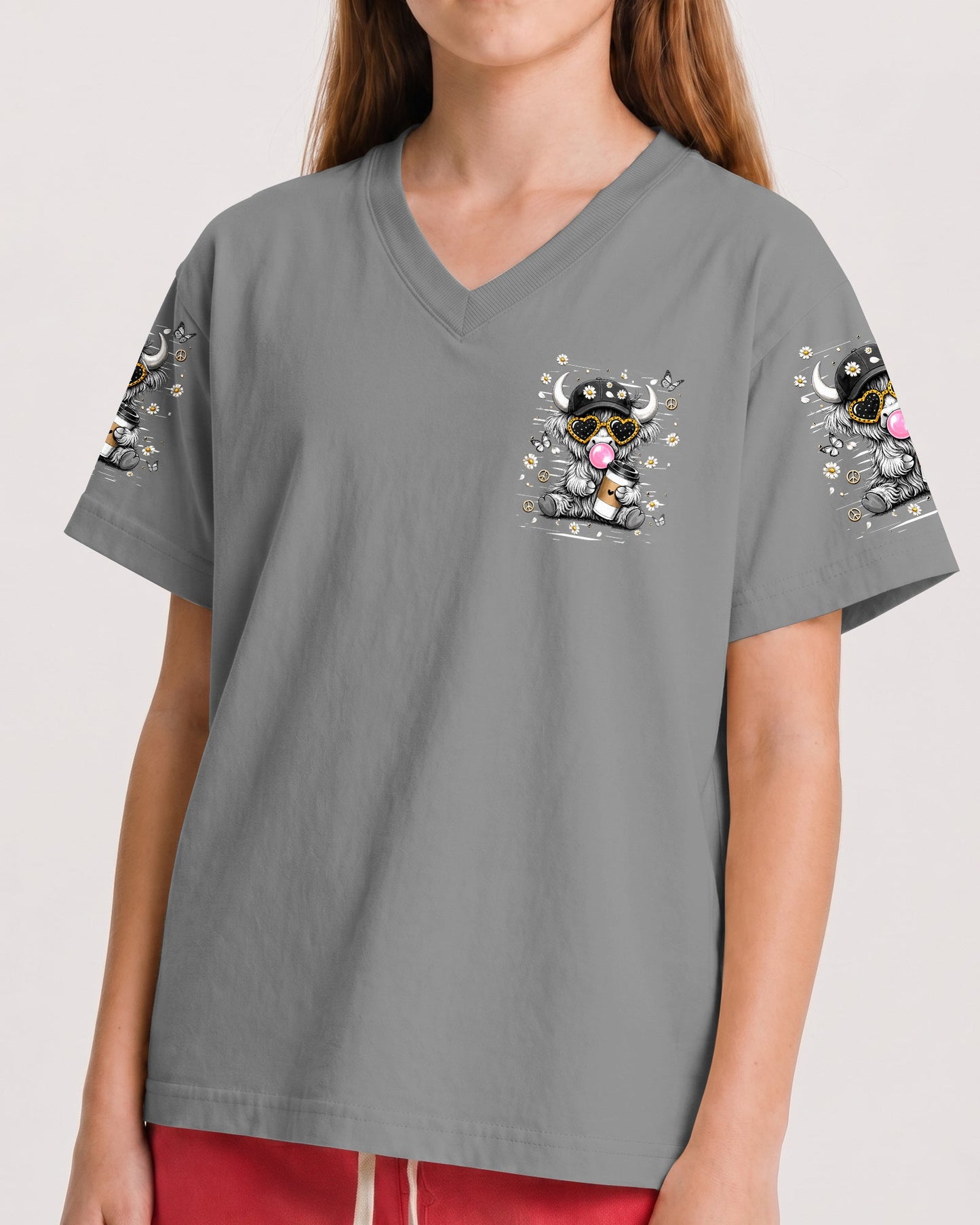 SUCK IT UP BUTTERCUP COW KIDS ALL OVER PRINT  - TLHN0806264