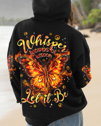 WHISPER WORDS OF WISDOM LET IT BE BUTTERFLY ALL OVER PRINT - TYPQ3006262