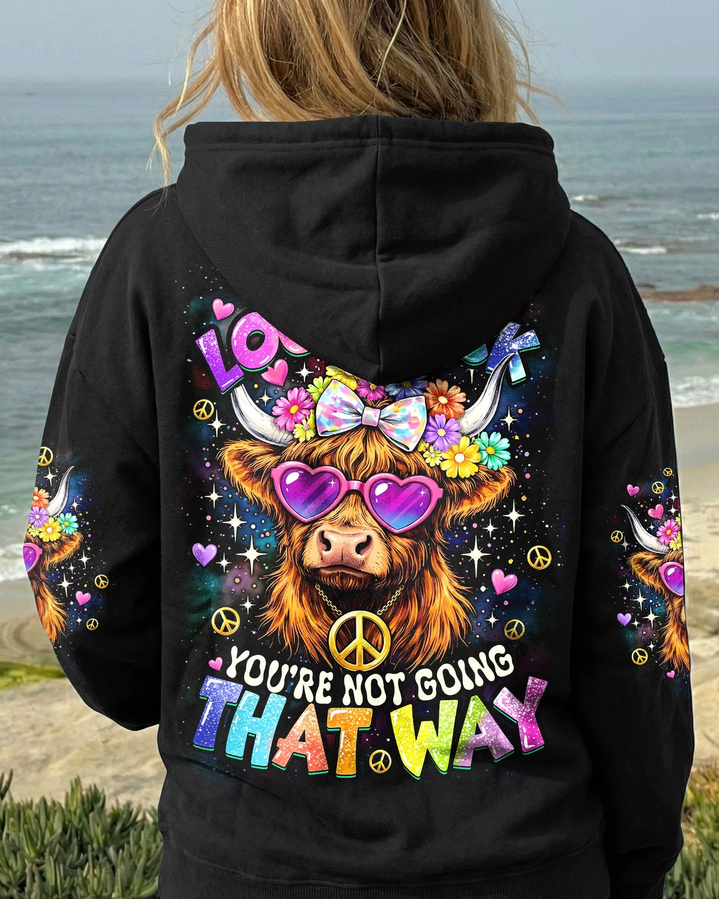 DON'T LOOK BACK COW ALL OVER PRINT - TYQY1505261