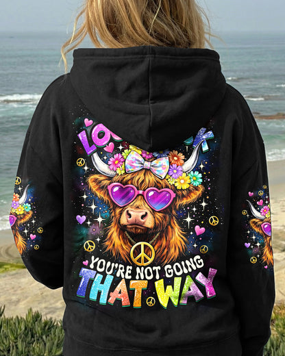 DON'T LOOK BACK COW ALL OVER PRINT - TYQY1505261
