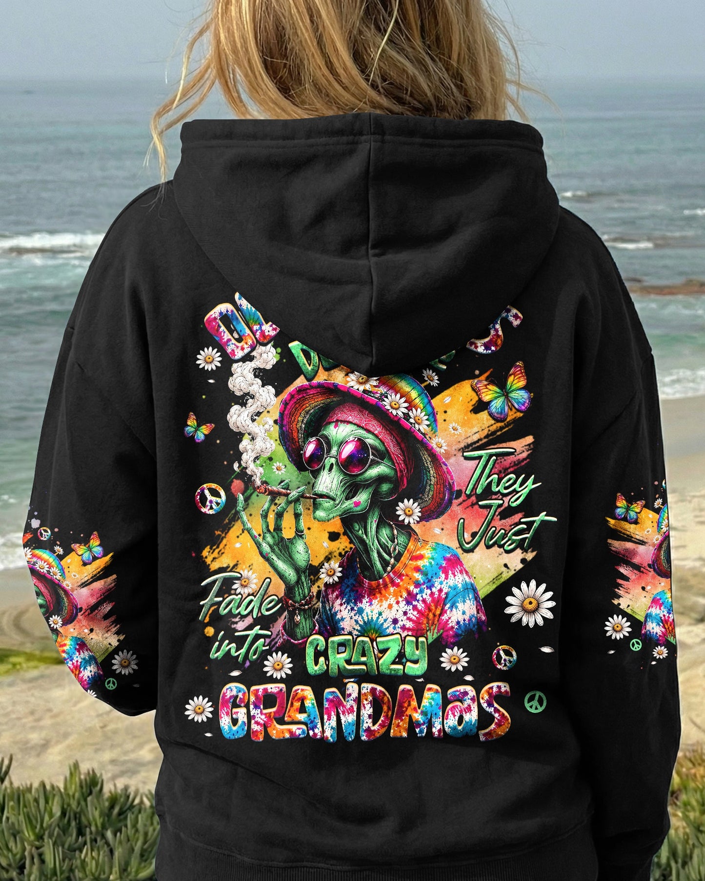 OLD HIPPIES ALIEN ALL OVER PRINT - TLHG0206263